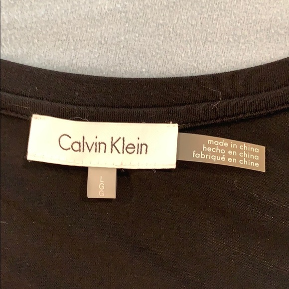 Maxi dress Calvin Klein black. Size large - Picture 6 of 7